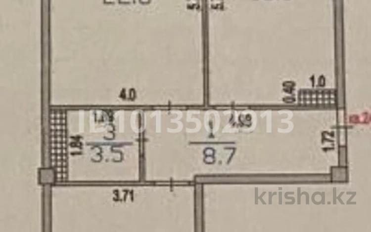 2-бөлмелі пәтер · 74 м² · 3/5 қабат, Қайрат ш/а., Мкр. Кайрат, 151/1 151/1 — ул Бухтарминская, бағасы: 57 млн ₸ в Алматы, Турксибский р-н — фото 2