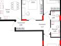 3-бөлмелі пәтер · 95 м² · 2/9 қабат, Казыбек би 41/1, бағасы: 55 млн ₸ в Астане, Нура р-н — фото 4