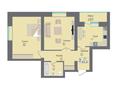 2-комнатная квартира, 61.4 м², Центральный парк за ~ 18.4 млн 〒 в Кокшетау — фото 2
