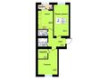 2-комнатная квартира · 57.2 м², мкр Уркер, Укили Ыбырай 15 за ~ 16.3 млн ₸ в Астане, Нура р-н — фото 3