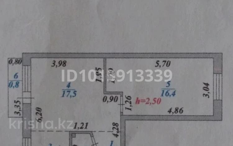 2-комнатная квартира · 45 м² · 5/5 этаж, конституции 2/1 за 18 млн ₸ в Астане, Сарыарка р-н — фото 2