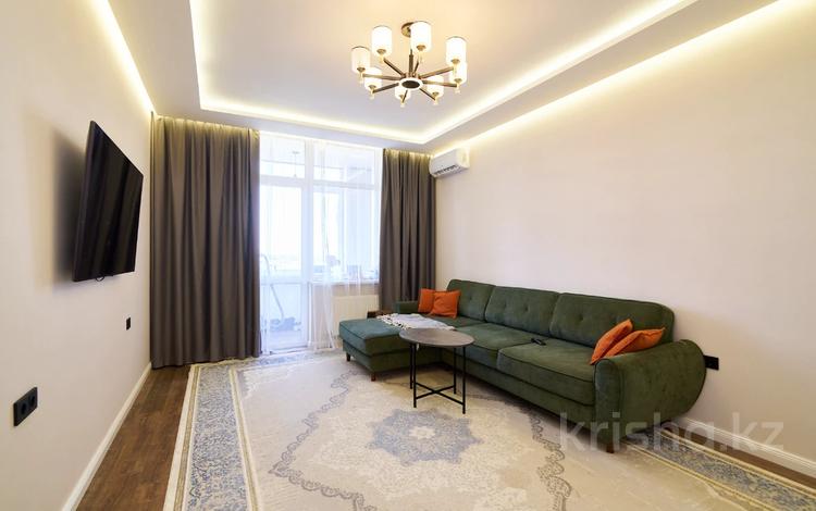 3-комнатная квартира · 91 м² · 9/16 этаж, Байтурсынова 16 за 63 млн ₸ в Астане, Сарайшык р-н — фото 2