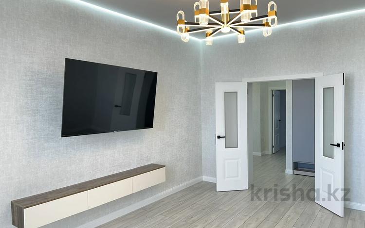 3-комнатная квартира · 90 м² · 8/9 этаж, Илияс Омаров 27/1 за 65 млн ₸ в Астане, Нура р-н — фото 2