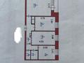 3-комнатная квартира · 64.5 м² · 4/7 этаж, Бараева 12 за 31 млн ₸ в Астане, р-н Байконур