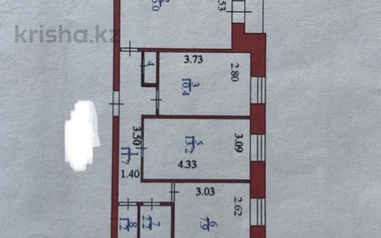 3-комнатная квартира · 64.5 м² · 4/7 этаж, Бараева 12 за 31 млн ₸ в Астане, р-н Байконур — фото 3