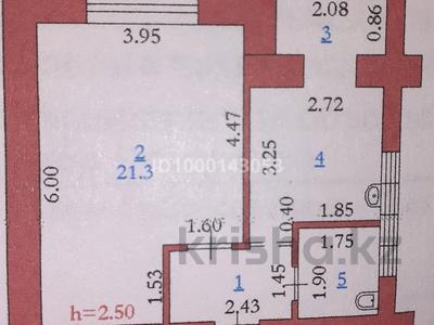 1-комнатная квартира · 38 м² · 2/5 этаж, мкр 41-й разъезд, Мкр 41-й разъезд — Элеваторная за 4.5 млн 〒 в Актобе