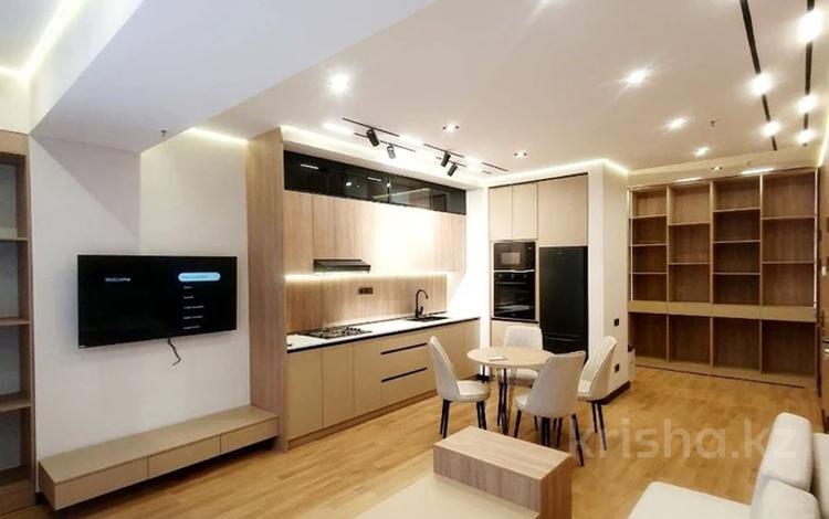2-комнатная квартира · 58 м² · 9/20 этаж, Гагарина за 500 000 ₸ в Алматы, Бостандыкский р-н — фото 2