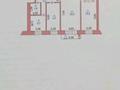3-бөлмелі пәтер · 55 м² · 3/4 қабат, улица Гагарина 105/2, бағасы: 11.4 млн ₸ в Уральске, мкр Школьник — фото 8