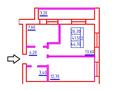 2-бөлмелі пәтер · 45 м² · 4/9 қабат, Калдаяков 26 — Наличный расчет, бағасы: 19 млн ₸ в Астане, Сарайшык р-н — фото 11