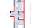 2-бөлмелі пәтер · 46.63 м² · 2/12 қабат, Ақжар ш/а., Белжайлау 47а, бағасы: ~ 40.6 млн ₸ в Алматы, Наурызбайский р-н — фото 4