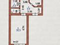 2-комнатная квартира · 54 м² · 4/9 этаж, Кудайбердыулы 29/1 за 26.5 млн ₸ в Астане, Алматы р-н — фото 22