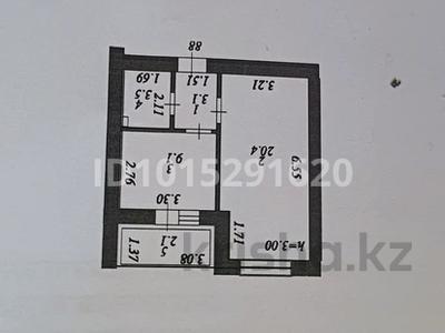 1-комнатная квартира · 38.2 м² · 8/12 этаж, Улица А 52 4 за 21.5 млн ₸ в Астане, Алматы р-н