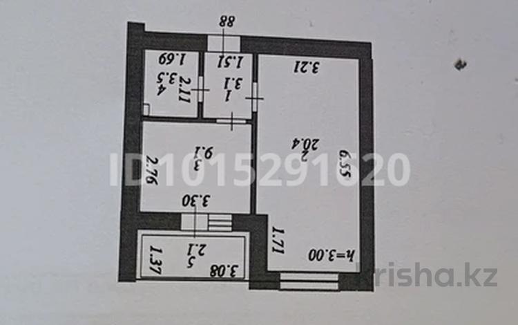 1-комнатная квартира · 38.2 м² · 8/12 этаж, Улица А 52 4 за 21.5 млн ₸ в Астане, Алматы р-н — фото 2