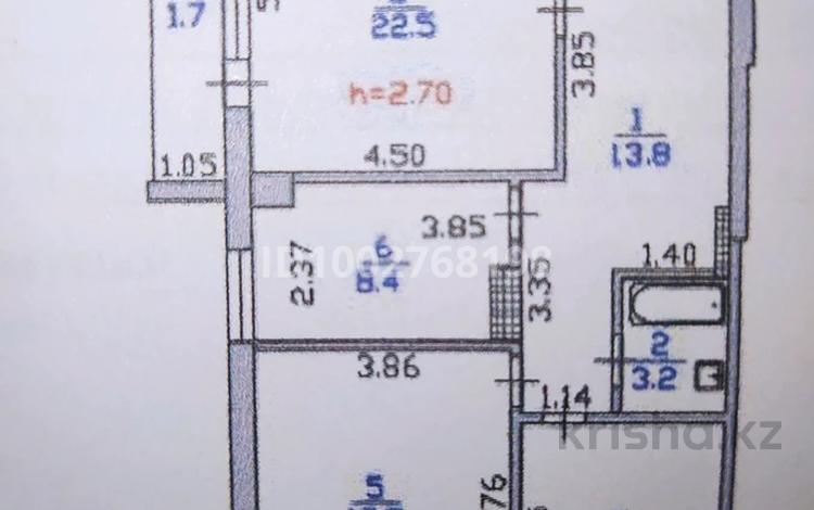 3-комнатная квартира · 82.3 м² · 8/18 этаж, Панфилова 101 — По Панфилова вниз, чуть ниже Гоголя слева арка - въезд во двор за 73 млн ₸ в Алматы, Алмалинский р-н — фото 24