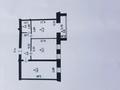 2-бөлмелі пәтер · 54.5 м² · 2/7 қабат, ул. Маншук Маметовой 95, бағасы: 23 млн ₸ в Уральске — фото 15
