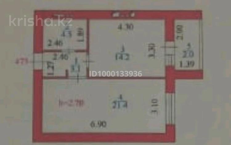 1-комнатная квартира · 45.2 м² · 12/12 этаж, Бейбарыс Султан 25/1 за 19 млн ₸ в Астане, Сарыарка р-н — фото 2