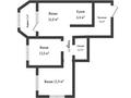 3-комнатная квартира · 68 м² · 11/17 этаж, Байтерекова за 36 млн ₸ в Шымкенте — фото 6
