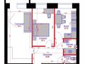 2-комнатная квартира · 57 м² · 5/9 этаж, мкр Юго-Восток, Мкр Юго-Восток, мкр Гульдер 1 3/4 за 32.9 млн ₸ в Караганде, Казыбек би р-н — фото 4