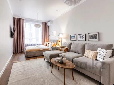1-бөлмелі пәтер · 40 м² · 8/12 қабат, Сейфуллина 469а/1, бағасы: 52 млн ₸ в Алматы, Алмалинский р-н