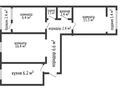 3-комнатная квартира · 60.6 м² · 8/9 этаж, 101 стрелковая бригада за 20.9 млн ₸ в Актобе — фото 15