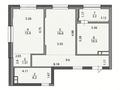 2-комнатная квартира · 63.1 м² · 2/9 этаж, Мангилик Ел 68 — БИЗНЕС КЛАСС ГОРЯЧКА SENSATA НИЖЕ РЫНКА за ~ 50 млн ₸ в Астане, Есильский р-н