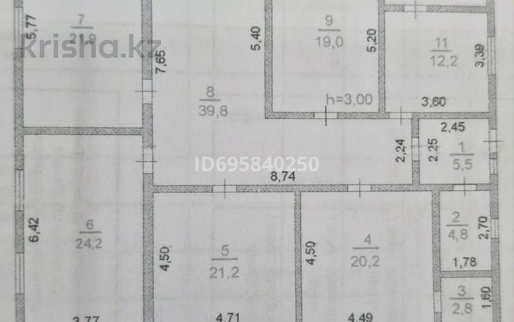 Отдельный дом • 5 комнат • 177 м² • 10 сот., мкр Жулдыз, Арон Аюпов 79 — Вдоль трассы Доссор за 34 млн 〒 в Атырау, мкр Жулдыз — фото 7