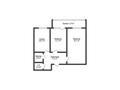 2-бөлмелі пәтер · 56.4 м² · 9/9 қабат, Аэропорт 10, бағасы: 23.5 млн ₸ в Костанае — фото 2
