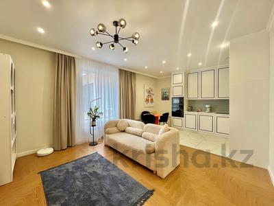 2-комнатная квартира · 63.4 м² · 5/9 этаж, Мухамедханова 20 — Мухамедханова за 46 млн ₸ в Астане, Нура р-н