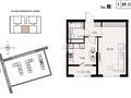 1-комнатная квартира · 39.13 м² · 3/12 этаж, Просп. Рыскулова / ул. Онгарсыновой 8 за 21 млн ₸ в Алматы, Алатауский р-н