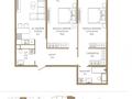 3-комнатная квартира · 87.8 м² · 4/9 этаж, Каныша Сатпаева 90а/1 — КОМИССИЮ НЕ БЕРЕМ за ~ 65.3 млн ₸ в Алматы, Бостандыкский р-н