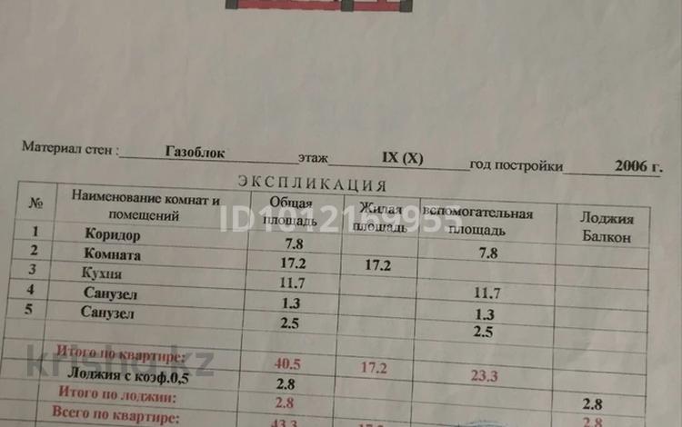1-комнатная квартира · 45 м² · 9/10 этаж, ул. Адольфа Янушкевича 1/2 за 25 млн ₸ в Астане, р-н Байконур — фото 2