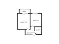 1-комнатная квартира · 31 м² · 5/9 этаж, Г. Каирбекова 405/1 за 16.5 млн ₸ в Костанае — фото 4