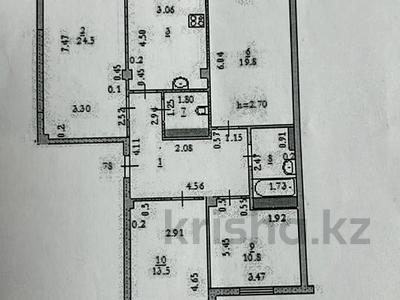 4-комнатная квартира, 105 м², 4/9 этаж, мкр. Алтын орда за 42 млн 〒 в Актобе, мкр. Алтын орда