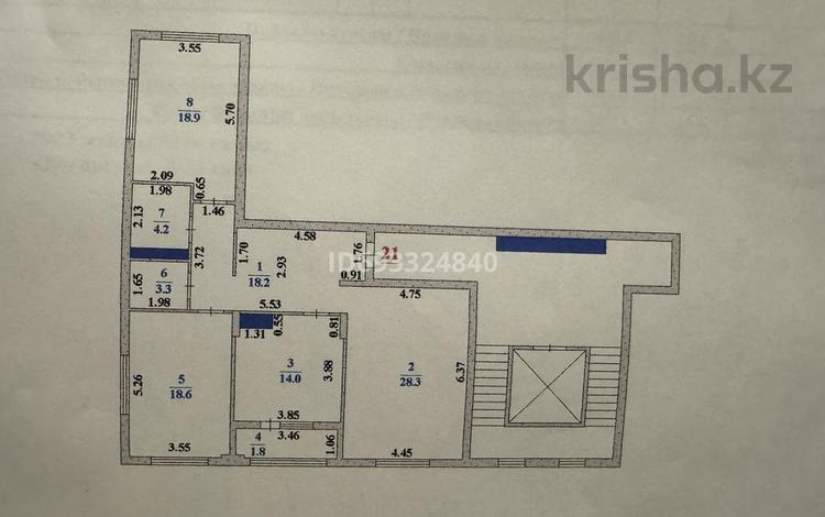 3-комнатная квартира, 107.3 м², Абылхаир хана 69 за 60 млн 〒 в Атырау — фото 2