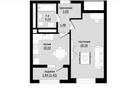 1-бөлмелі пәтер · 42 м² · 3/12 қабат, Байтурсынова 16 — А51, бағасы: 26 млн ₸ в Астане, Алматы р-н — фото 22