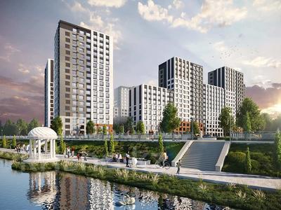 2-бөлмелі пәтер · 63.47 м² · 4/18 қабат, Е 882 7 — Набережная есиль, бағасы: 33.5 млн ₸ в Астане, Нура р-н