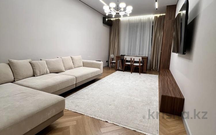 3-бөлмелі пәтер · 81 м² · 5/9 қабат, Шамши Калдаяков 25а — Жумекен Нажимеденов, бағасы: 65 млн ₸ в Астане, Алматы р-н — фото 2