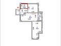 2-комнатная квартира · 54 м² · 5/15 этаж, Е430 2 за ~ 28.1 млн ₸ в Астане, Нура р-н
