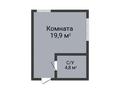 1-бөлмелі пәтер · 25 м² · 1/5 қабат, Кобыланды батыра 24/1, бағасы: 7.8 млн ₸ в Костанае — фото 2