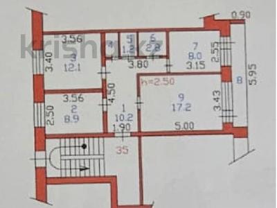 3-комнатная квартира · 64 м² · 1/5 этаж, Набережная за ~ 22.9 млн 〒 в Семее
