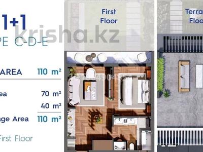 2-комнатная квартира · 110 м² · 2/2 этаж, Лонг-Бич 111 за 150 млн 〒 в Искеле