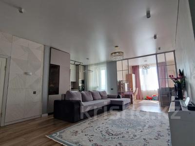 3-комнатная квартира · 100 м² · 11/16 этаж, Каныша Сатпаева 133/6 за 91 млн 〒 в Алматы, Бостандыкский р-н