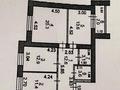 3-комнатная квартира · 80 м² · 6/6 этаж, 4-й микрорайон, Каирбекова 358а за 49 млн ₸ в Костанае — фото 12