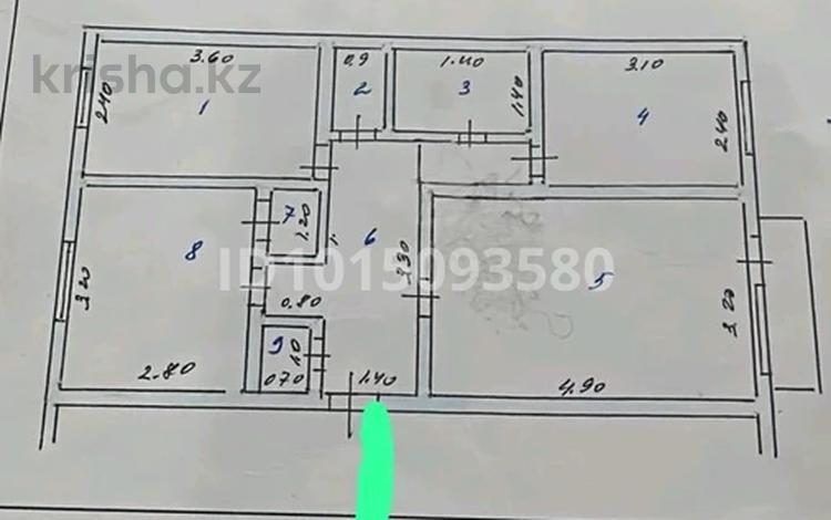 3-комнатная квартира · 196 м² · 2 этаж, .. за 3 млн ₸ в Шу — фото 9