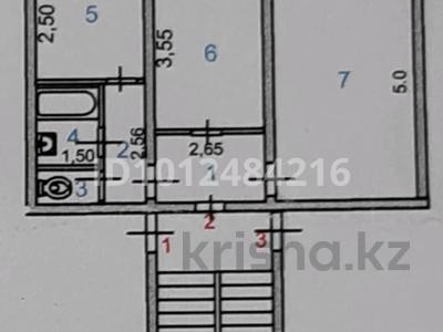 2-бөлмелі пәтер · 44.3 м² · 1/2 қабат, Логинова 44 — Даражол,Школа №4, бағасы: 6 млн ₸ в Кентау
