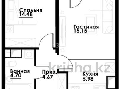 2-комнатная квартира · 47 м² · 9/12 этаж, ул. Фадеева, 38/1 38/1 — райымбека за 28 млн ₸ в Алматы, Алатауский р-н
