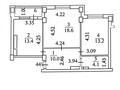2-бөлмелі пәтер · 63 м² · 10/14 қабат, Сыганак 54 — Сауран, бағасы: 37.8 млн ₸ в Астане, Есильский р-н — фото 2
