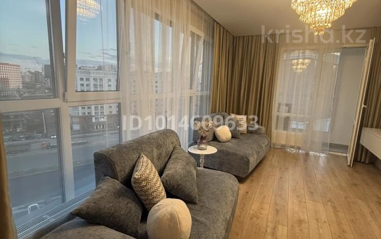 2-комнатная квартира · 68 м² · 9/9 этаж, Кайым Мухамедханов 41д за 350 000 ₸ в Астане, Нура р-н — фото 2
