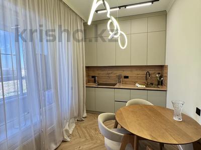 2-комнатная квартира · 64.5 м² · 14/17 этаж, Туран 83/1 — Хусейн Бен талал за 63.9 млн ₸ в Астане, Нура р-н
