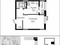 1-комнатная квартира · 40.81 м² · 8/9 этаж, Чингиз Айтматов 24/4 — Улы Дала за 24.7 млн ₸ в Астане, Нура р-н